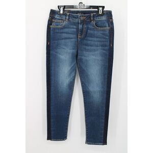MISS ME GIRLS BLUE SKINNY SIZE 14 DENIM STRETCH JEANS NWT
